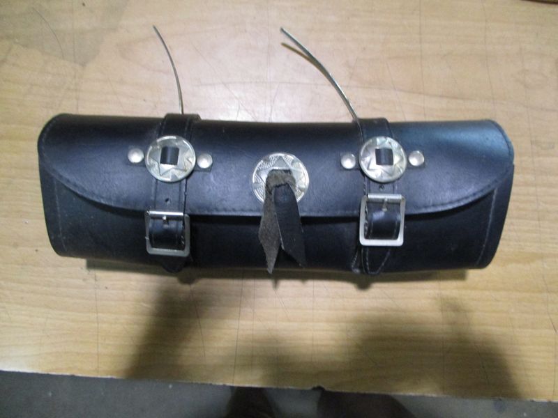TALISMAN LEATHER TOOL BAG / FORK BAG SADDLEBAG
