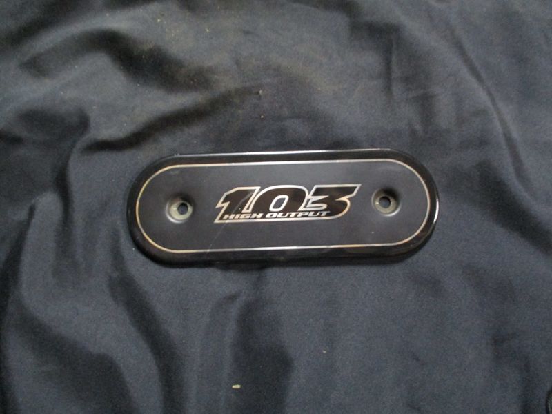 HARLEY DAVIDSON 103 HIGH OUTPUT AIR BREATHER  CLEANER MEDALLION