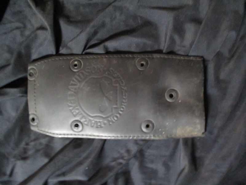 Harley Davidson OEM Leather Tank Panel With Willie G Logo