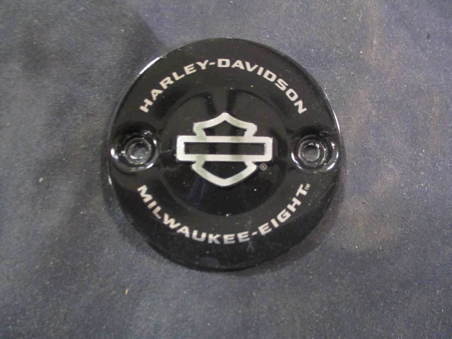Genuine Harley 17-24 Touring Softail Milwaukee Eight M8 Timer Cover Black