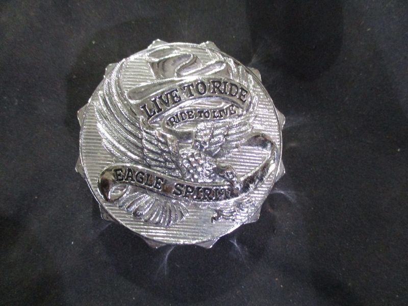 LIVE TO RIDE RIDE TO LIVE EAGLE SPIRIT SHOVELHEAD GAS CAP
