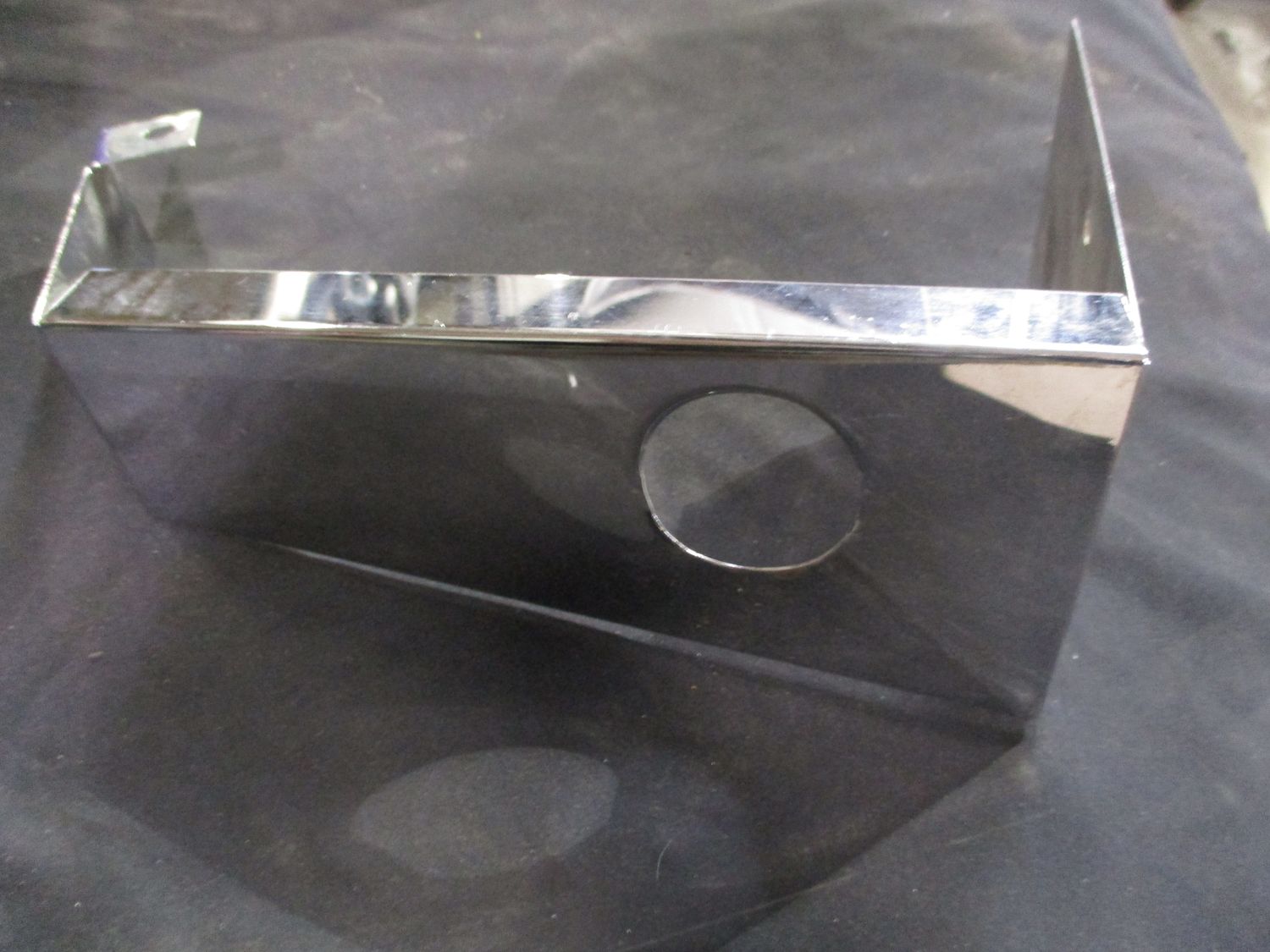 HARLEY DAVIDSON FLH SHOVELHEAD CHROME TRANSMISSION / OIL COVER TRIM