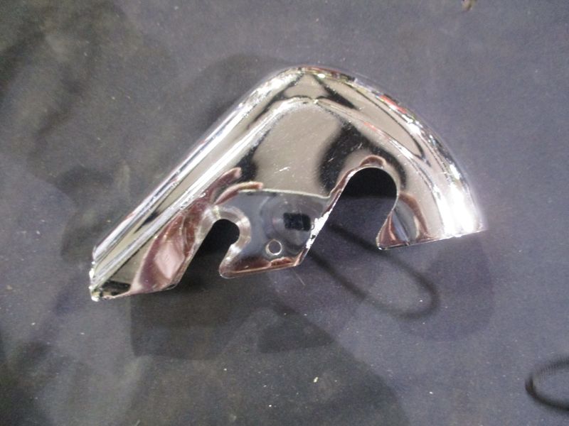 Chrome Rear Brake Master Cylinder Cover