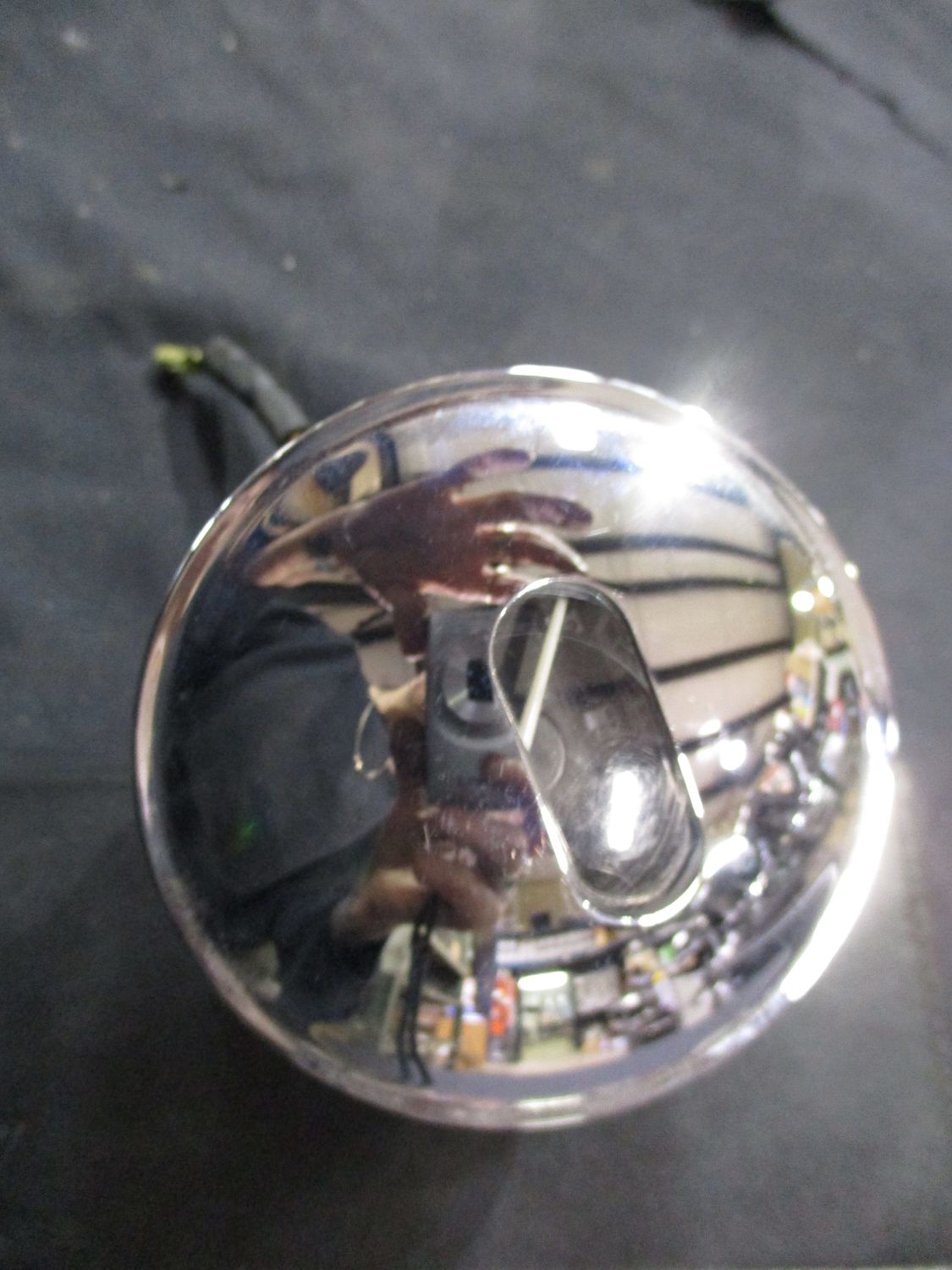 Genuine Harley Road King Softail DYNA Chrome Fuel Gas Gauge 75049-01 Genuine Harley Road King Softail DYNA Chrome Fuel Gas Gauge 75049-01