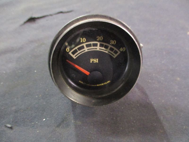 Harley Davidson Touring Electra Glide Ultra Classic Oil Pressure PSI Gauge 75032-87