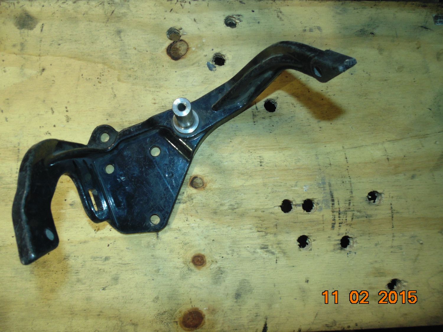 OEM Harley Brake Pedal Mount Kit Black - Softail - 42431-11