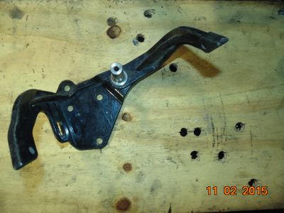 OEM Harley Brake Pedal Mount Kit Black - Softail - 42431-11