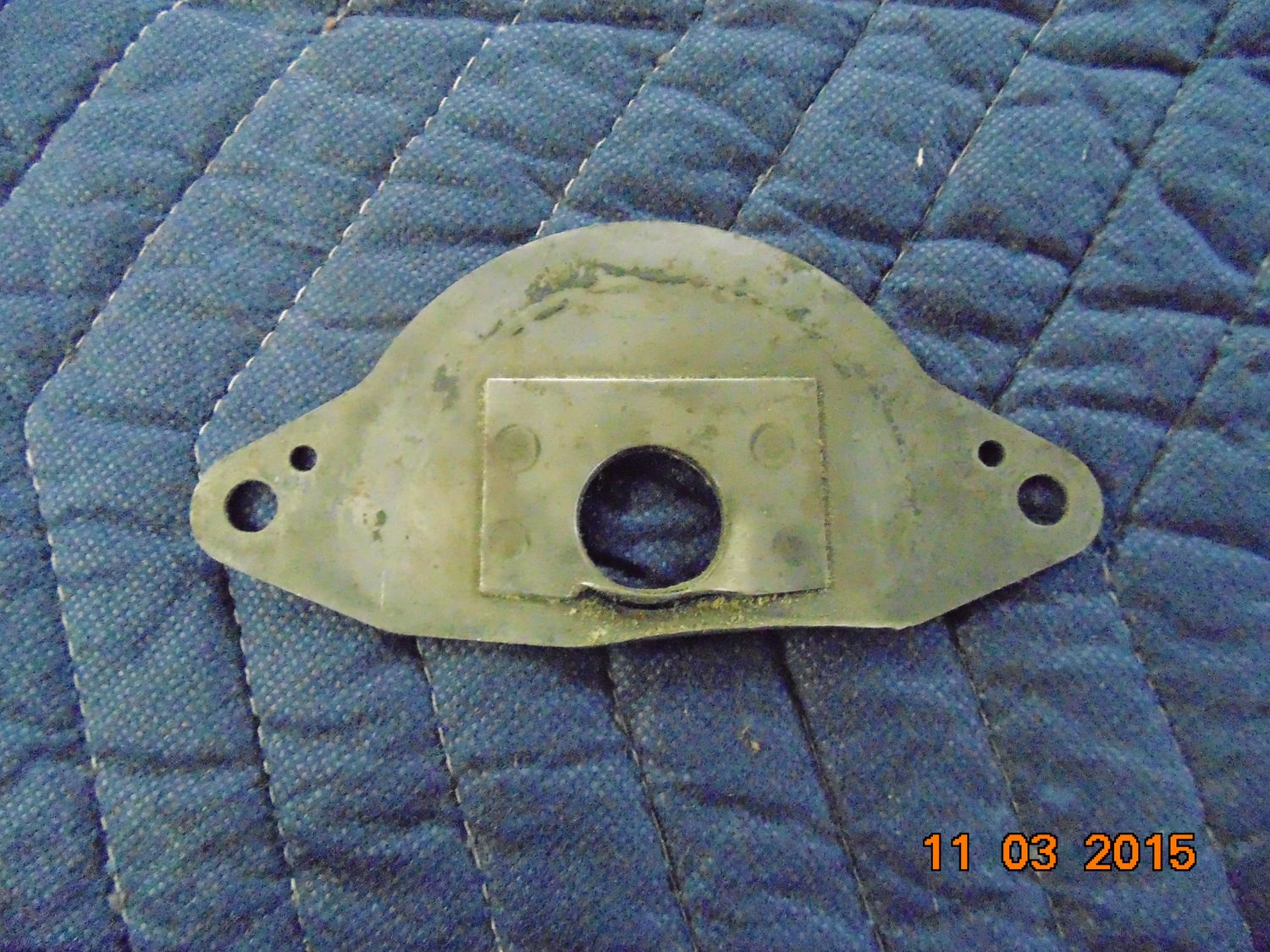 Harley-Davidson OEM Shovelhead Hitachi Starter Oil Deflector Plate 60516-65A