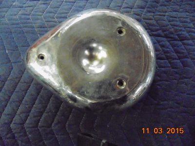 VINTAGE S&S STYLE AIR BREATHER CLEANER COVER AND BACKING VINTAGE S&S STYLE AIR BREATHER CLEANER COVER AND BACKING