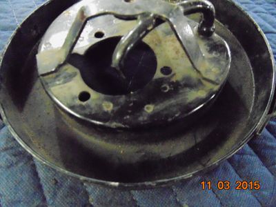 STEEL 8 STEEL 8" BACKING AIR PLATE HARLEY OEM