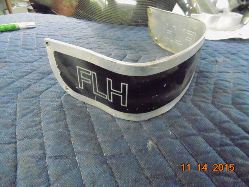 Harley Davidson Genuine FLH Shovelhead Front Fender Trim Skirt