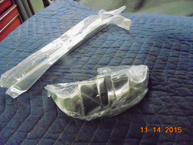 Stainless Steel Front Fender Tip and Spear Kit fits Harley Davidson -