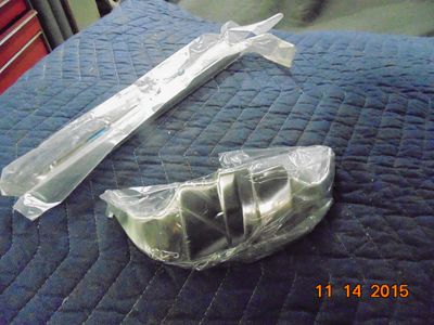 Stainless Steel Front Fender Tip and Spear Kit fits Harley Davidson -