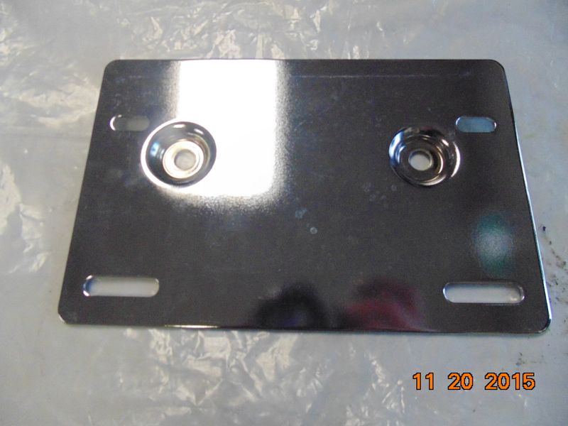 Harley Davidson OEM License Plate Holder / Backing Plate 53376-97