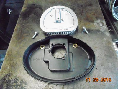 Harley Davidson OEM Air Cleaner Backing, Breather Bolts,  Filter 29461-99, 29454-99, 29474-99