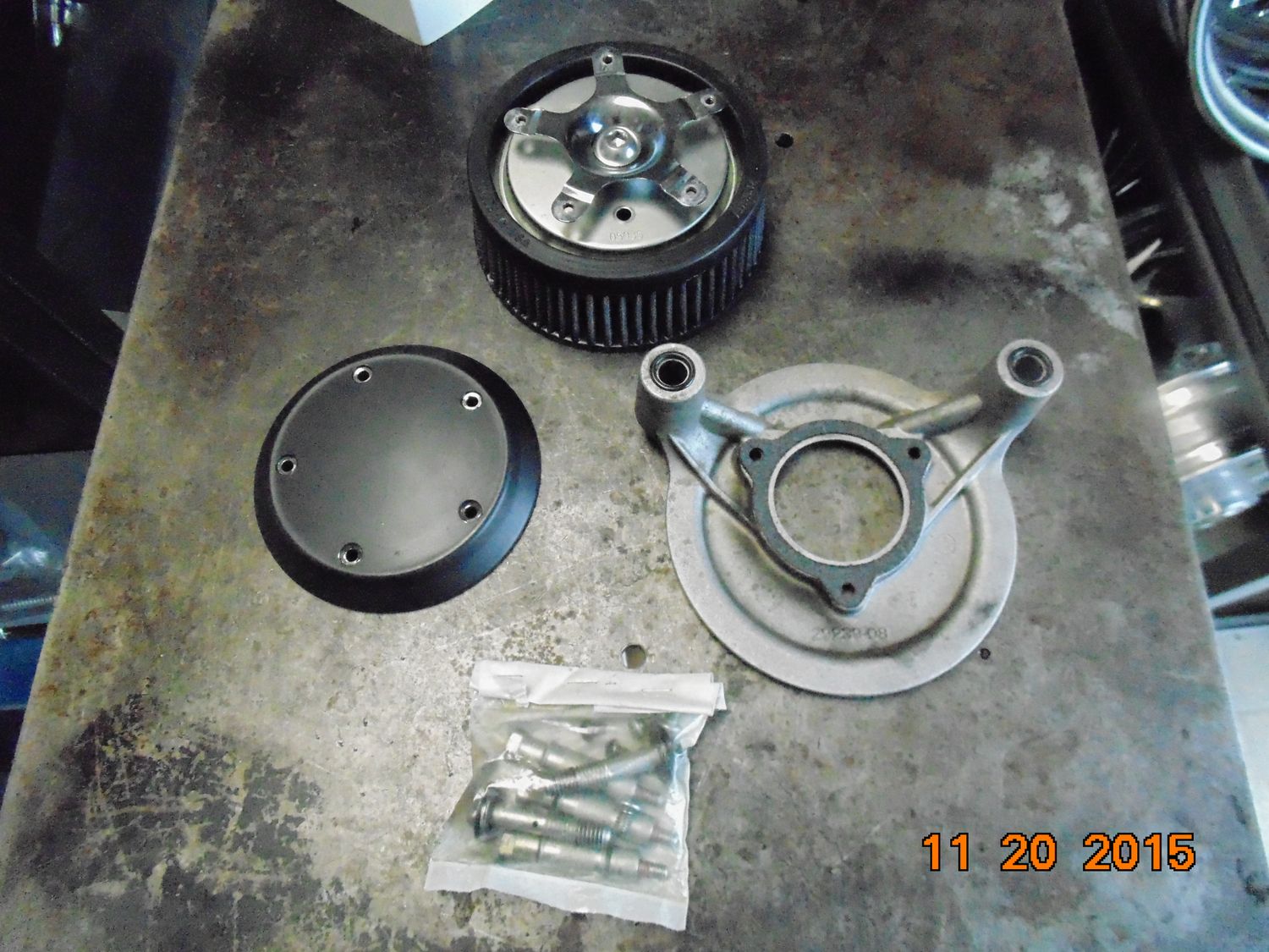 HARLEY 08-13 FLH FLT Touring High Flow Air Cleaner Breather  29239-08