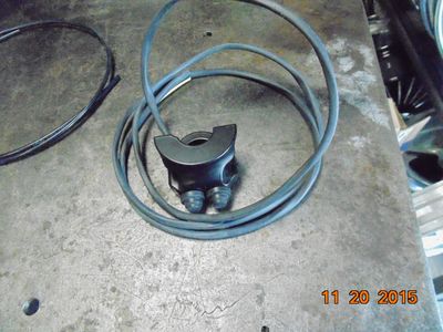 Legend Black 1" Handlebar Mounted Air Ride Controller Switch