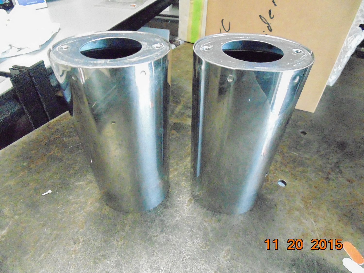 Harley Davidson Touring Trike FL Softail Upper Fork Slider Covers OEM 45964-86