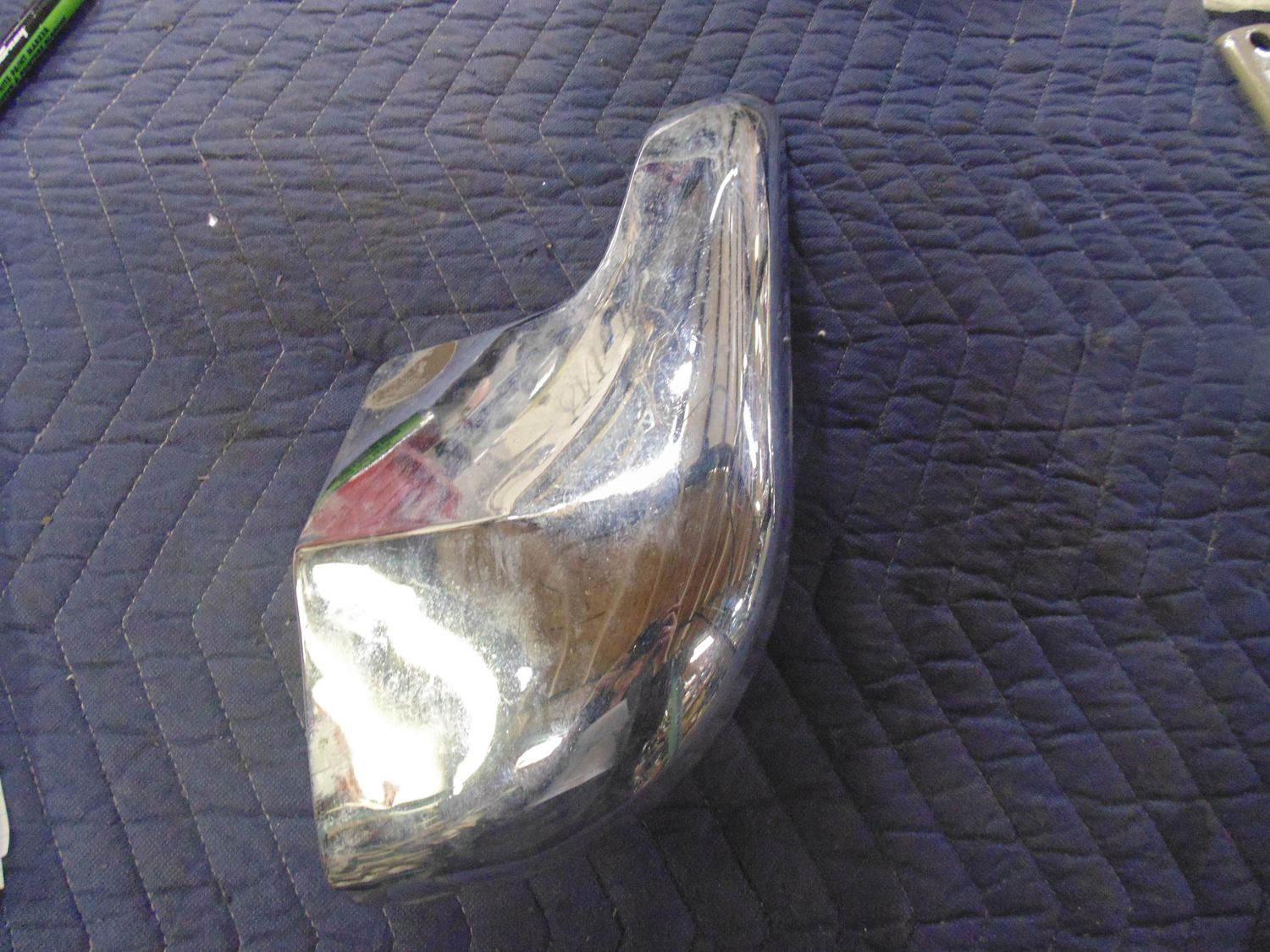 Harley Davidson 1970-84 FL Shovelhead Exhaust Pipe Cross Over Heat Shield - 65710-65