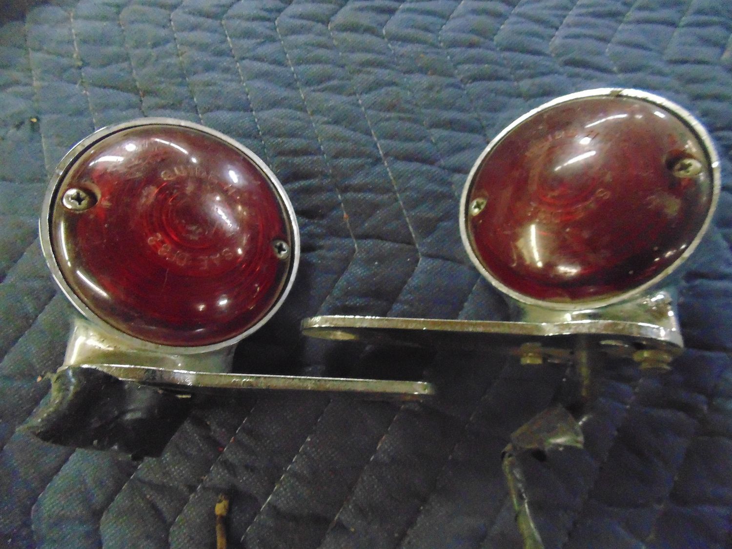 Harley Guide DP-62 Rear Turn Signal Brake Lights w/ Mounts