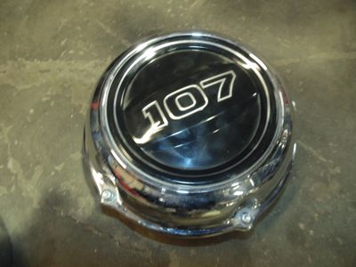2017-2023 HARLEY 107 CI Milwaukee Eight M8 Air Cleaner Breather OEM ROUND Chrome - 29000154