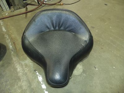Harley Davidson 2008 - Later Touring Road King Police OEM Solo Seat 52000050 - Ripped