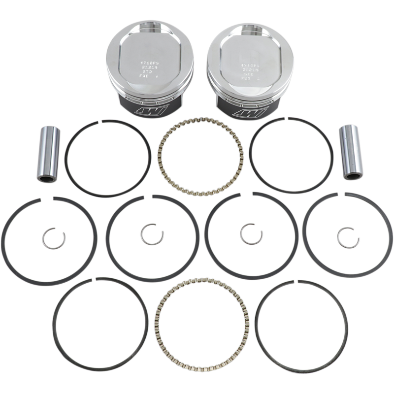 Wiseco Top Piston Kit 3.498 in 9.5:1 Harley Davidson Evo Sportster 883  K1655