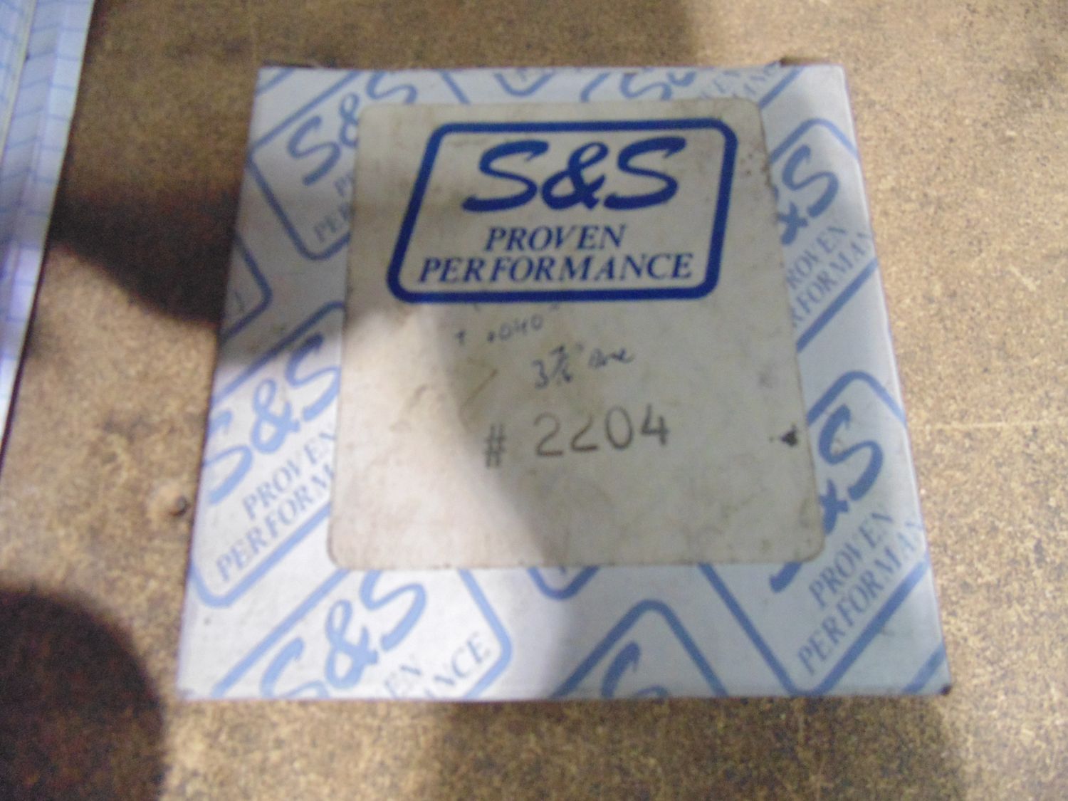 S & S Cycle Replacement 3-7/16in. Bore Piston Rings .040