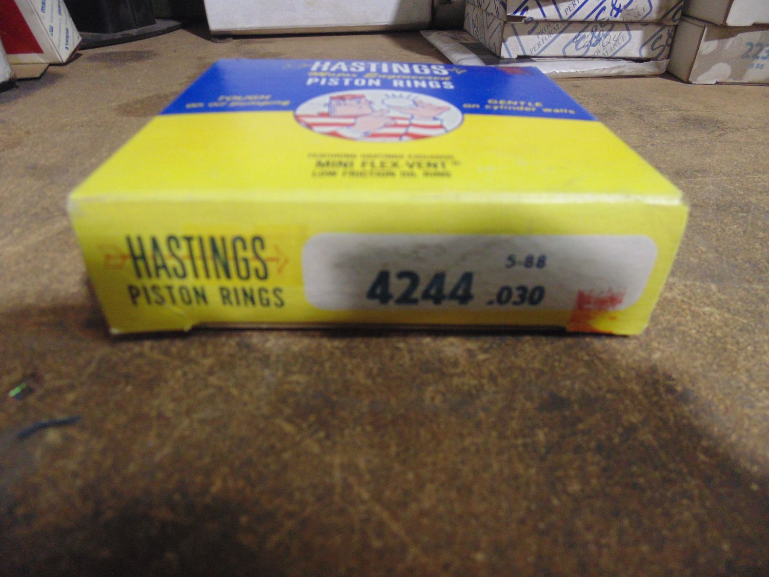 Hastings Piston Rings 4244 - 1952-56 K-Model KH 1950-73 G Servicar .030 4244-030 Hastings Piston Rings 4244 - 1952-56 K-Model KH 1950-73 G Servicar .030 4244-030