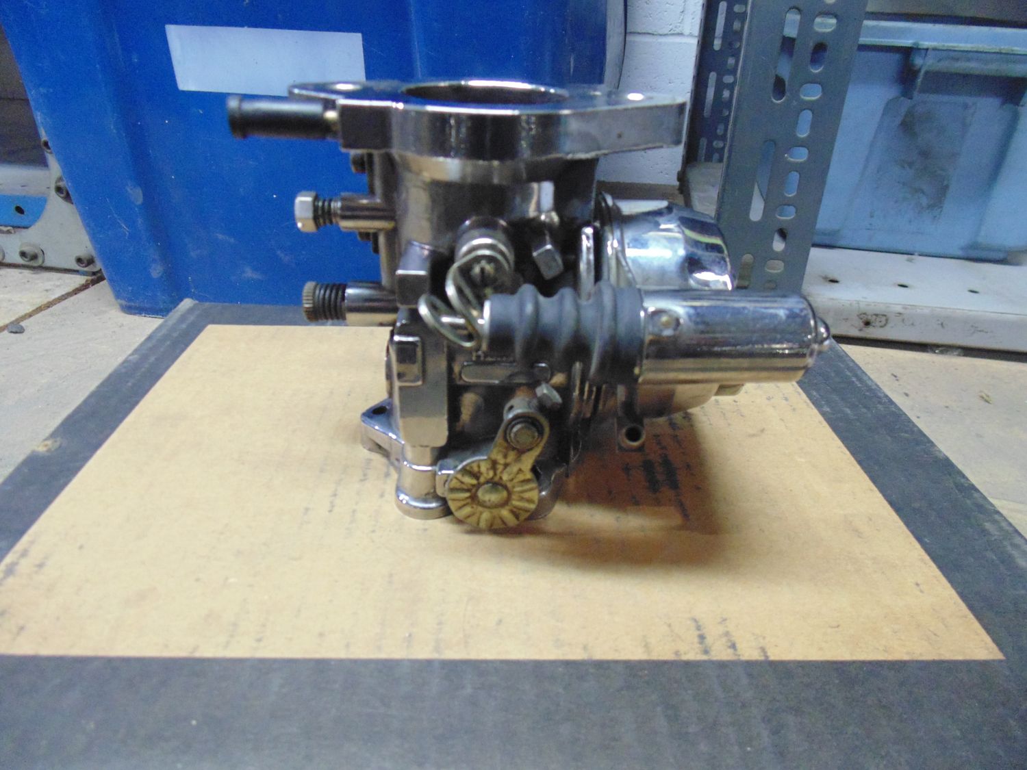 Zenith Carburetor 38mm w/ Adjustable Main Jet CHROME 14052 C 91 Zenith Carburetor 38mm w/ Adjustable Main Jet CHROME 14052 C 91