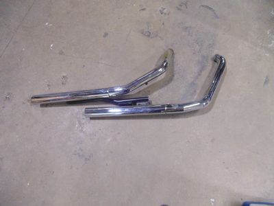 HARLEY SOFTAIL 1986-2011 VANCE & HINES STRAIGHTSHOTS 2:2 FS CHROME 17817