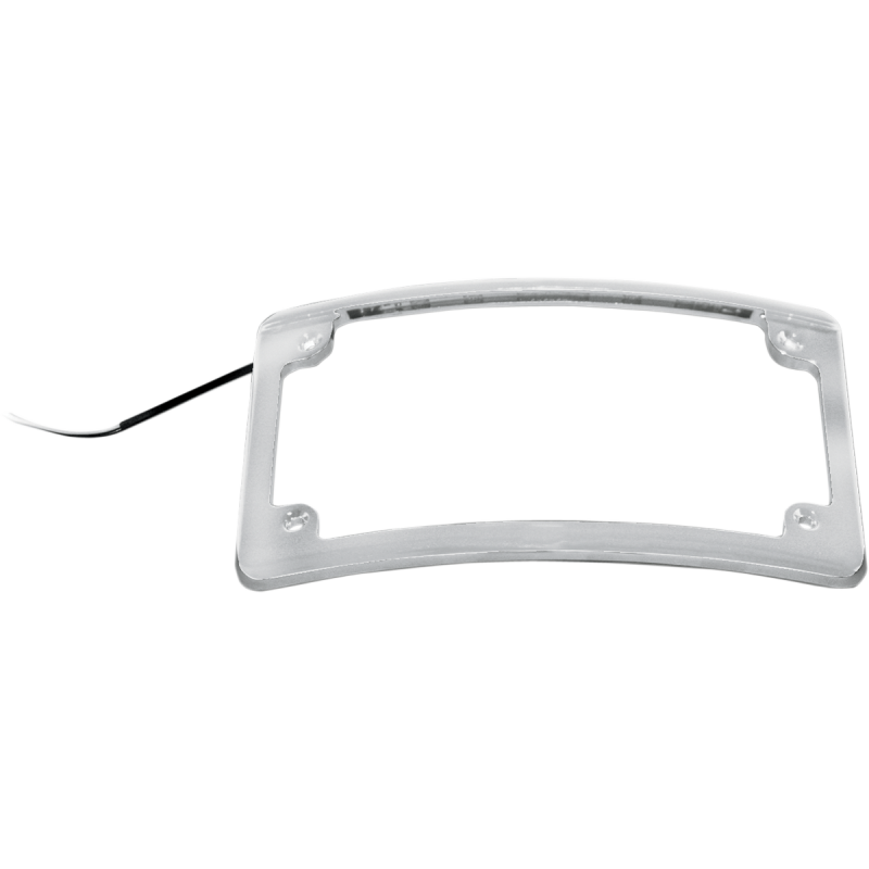 CUSTOMS DYNAMIC LED LIC/PLATE FRAME CHROME -LPF-RAD-C-LP CUSTOMS DYNAMIC LED LIC/PLATE FRAME CHROME -LPF-RAD-C-LP