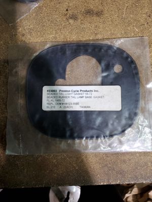 BEADED TAIL LIGHT GASKET 55-72 Repl. 68123-55BE BEADED TAIL LIGHT GASKET 55-72 Repl. 68123-55BE