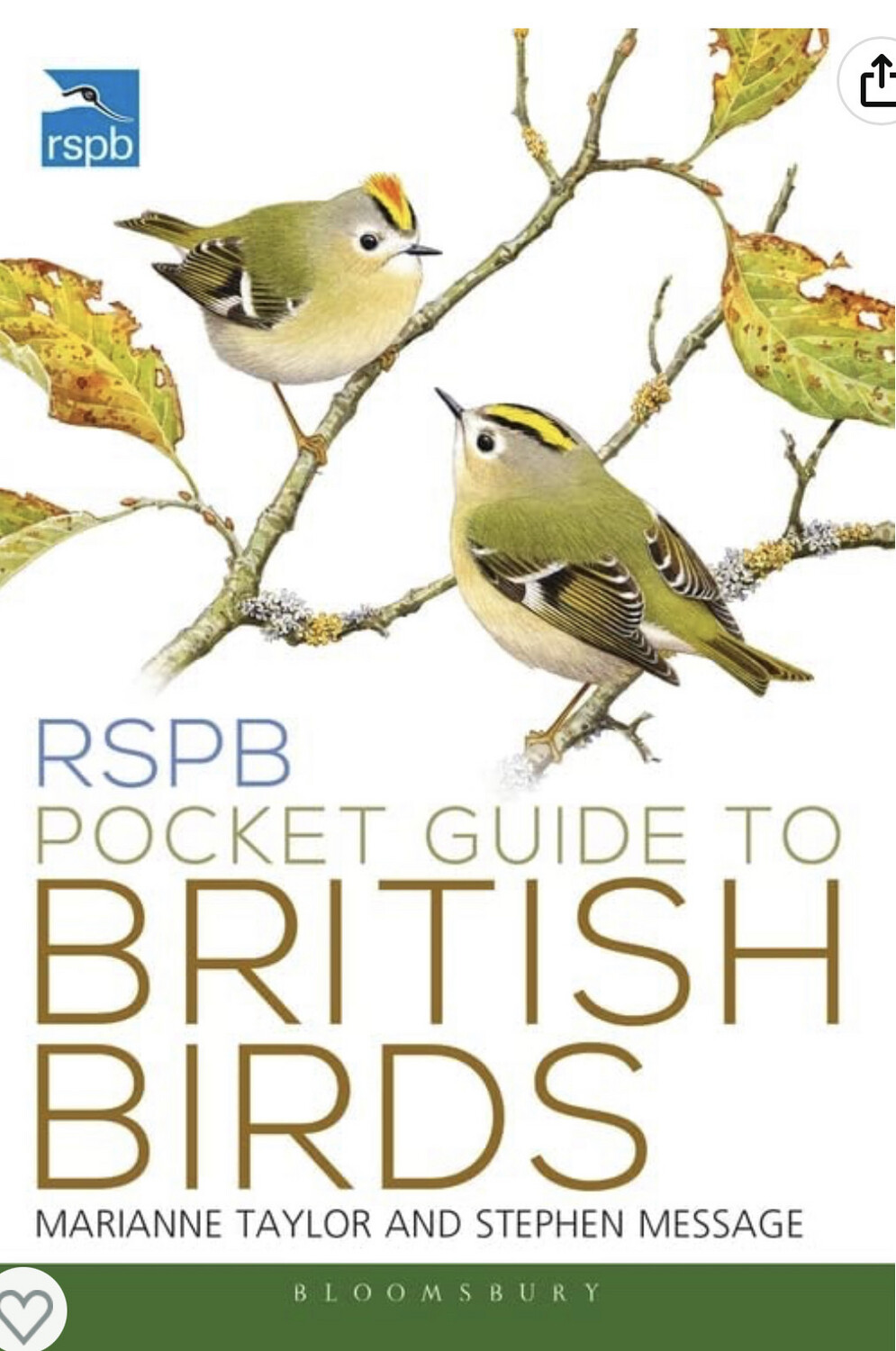 RSPB Pocket Guide To British Birds