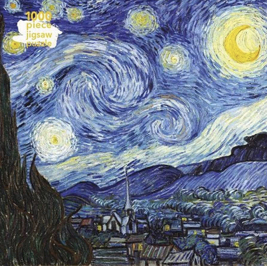 Jigsaw. Starry Night. Vincent Van Gough