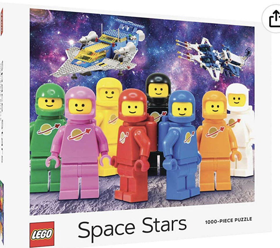 Jigsaw. Lego. Space Stars