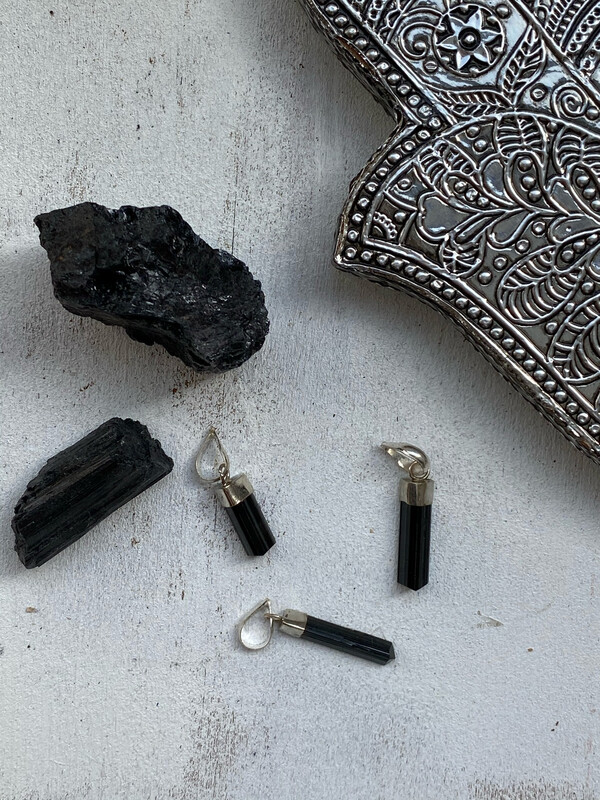 Pendente Turmalina Negra