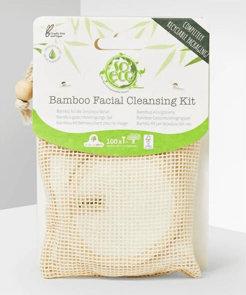 Kit Desmaquilhante Facial Bambu