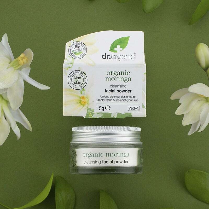 Pó Para Limpeza Facial Bio - Moringa- Dr.Organics