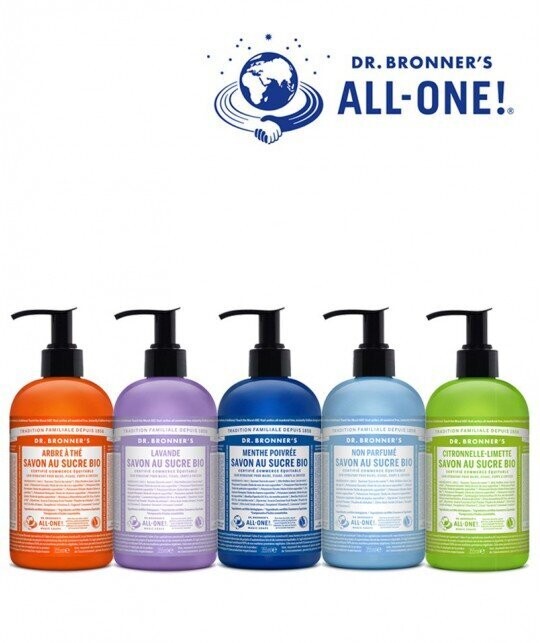 Sabonete Biológico de Açúcar (Shikakai) para Corpo & Mãos - Dr. Bronner’s