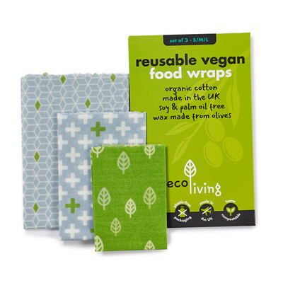 Food Wraps Vegan - Reutilizáveis