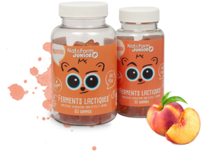 Gomas ​Ursinhos Fermentos Lácticos -NAT&FORM Junior