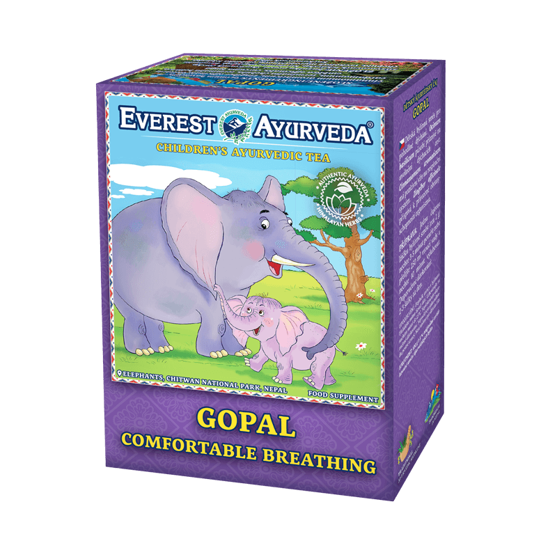 ​GOPAL - Infusão Ayurvédica Crianças -  Respiração agradável