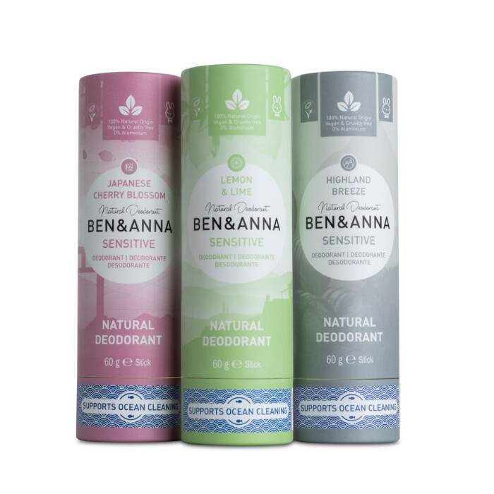 Ben & Anna - Desodorizante Natural Para Peles Sensíveis