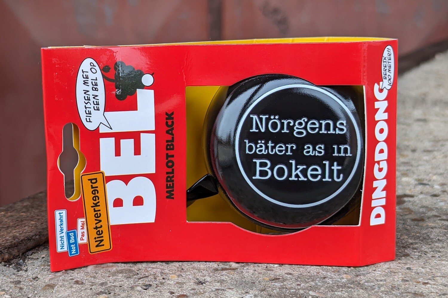 Ding-Dong Fahrradklingel - Nörgens bäter as in Bokelt Ding-Dong Fahrradklingel - Nörgens bäter as in Bokelt