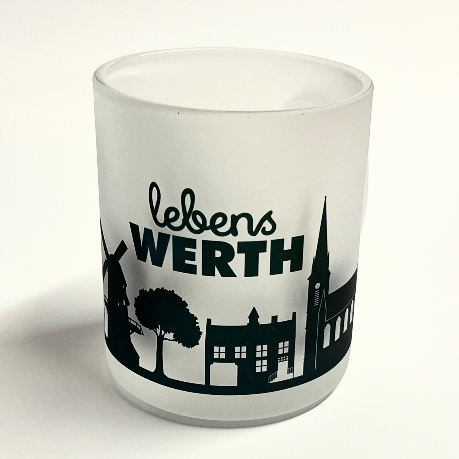 Milchglastasse - Skyline Werth