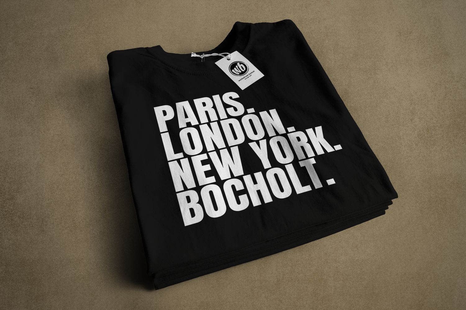 Paris London New York Bocholt T-Shirt - Style aus Bocholt - Bocholter Shirt