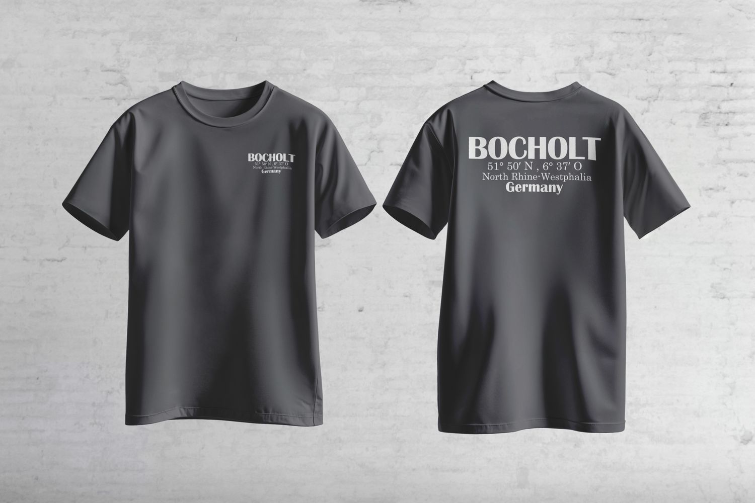 Bocholt Shirt - Urban Street Style - Koordinaten