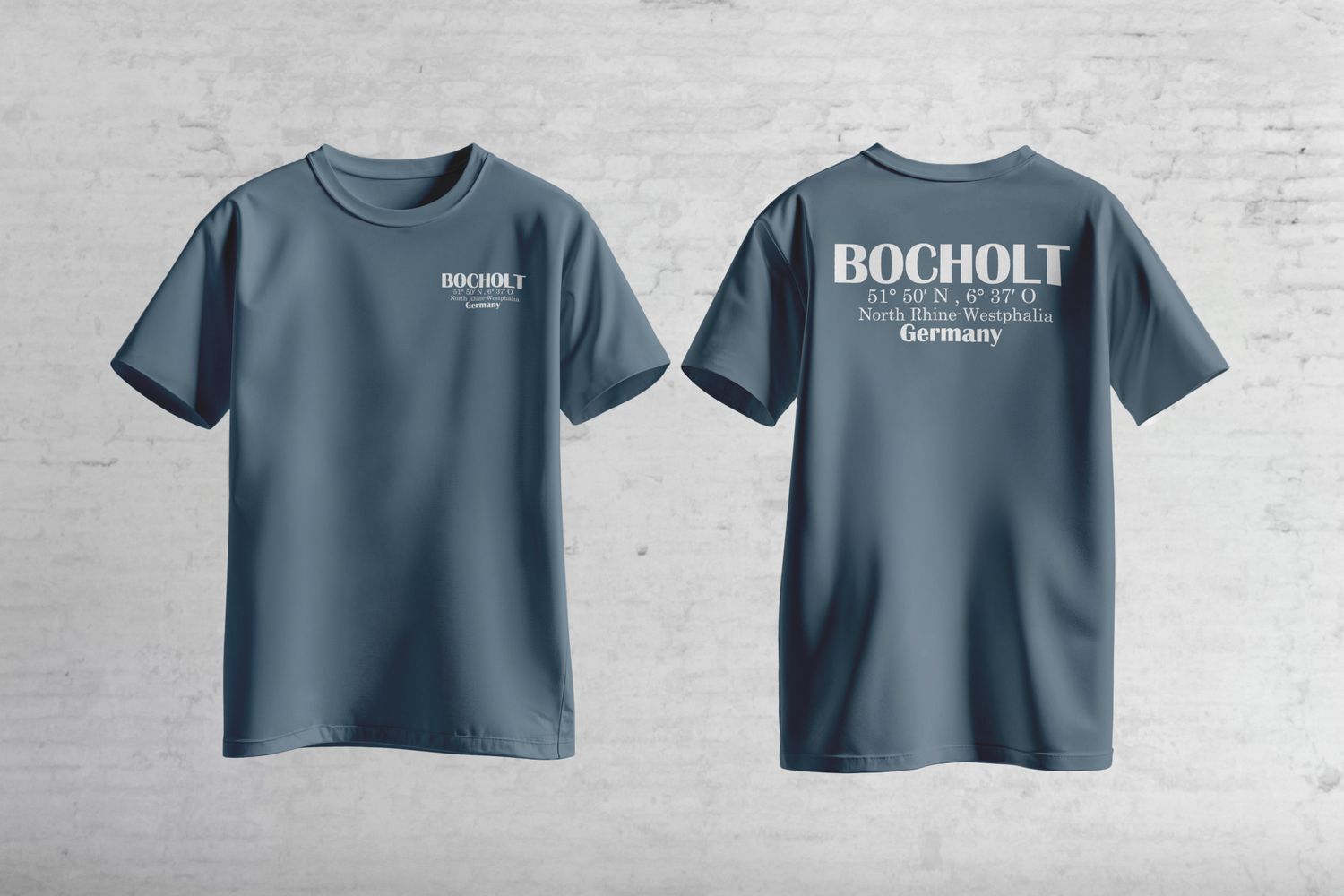 Bocholt Shirt - Urban Street Style - Koordinaten