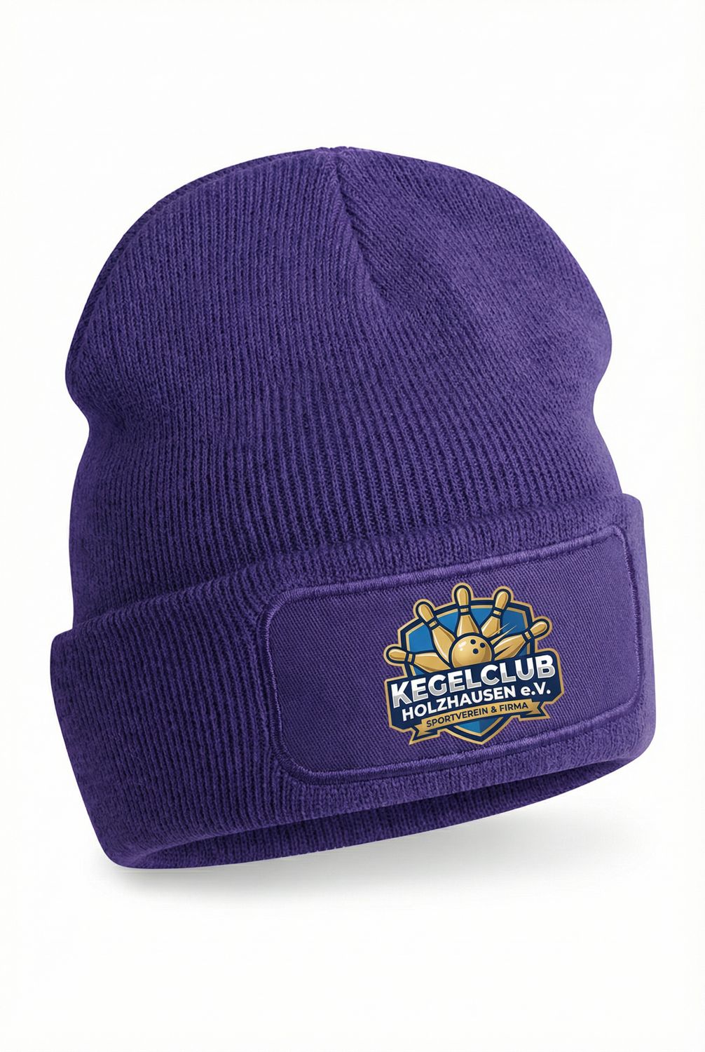 Beanies mit Logodruck